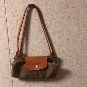 Longchamp le pliage shopping olive green